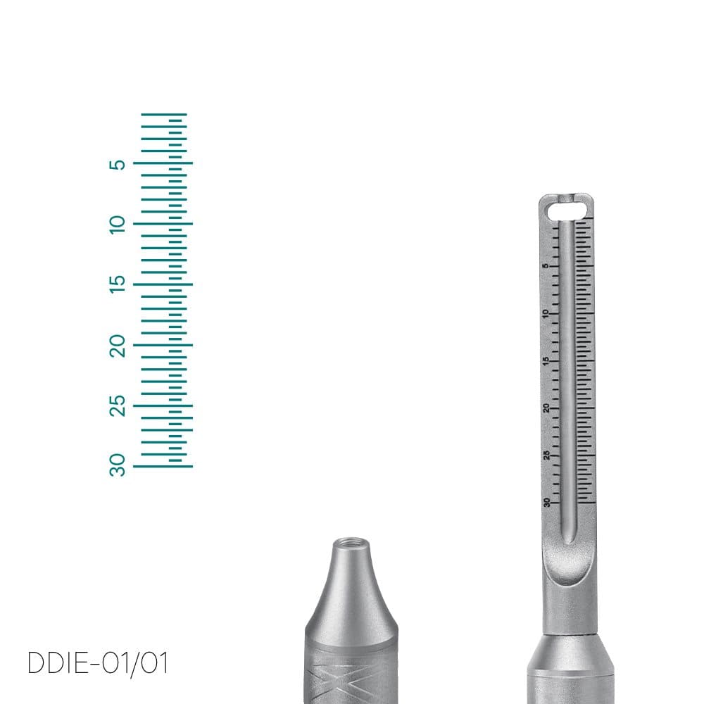 Ручка для дзеркала стоматологічного з лінійкою DDIE-01/01 — зображення 2