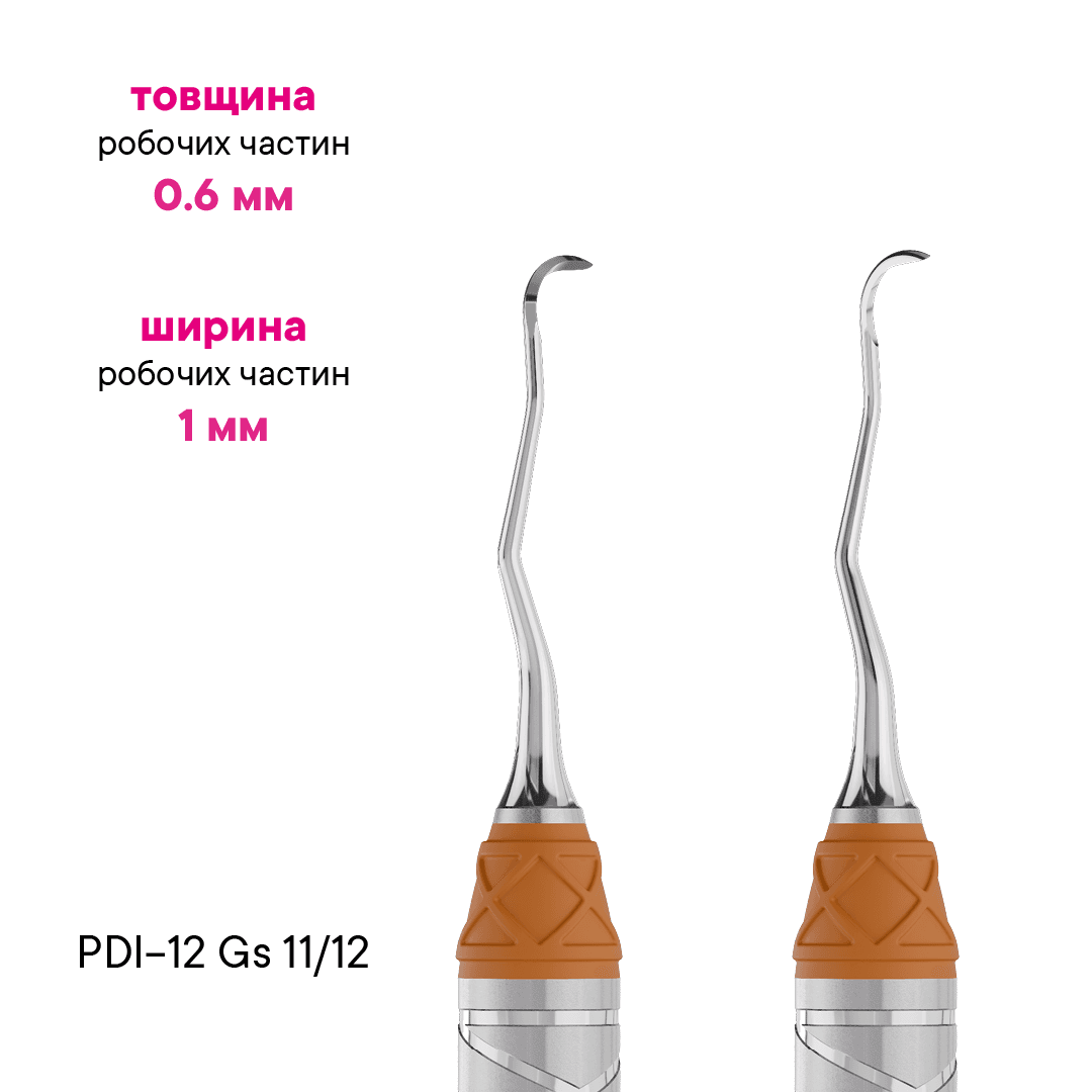 Кюрета Грейсі Standart 11- PDI-12Gs-11/12 — зображення 2