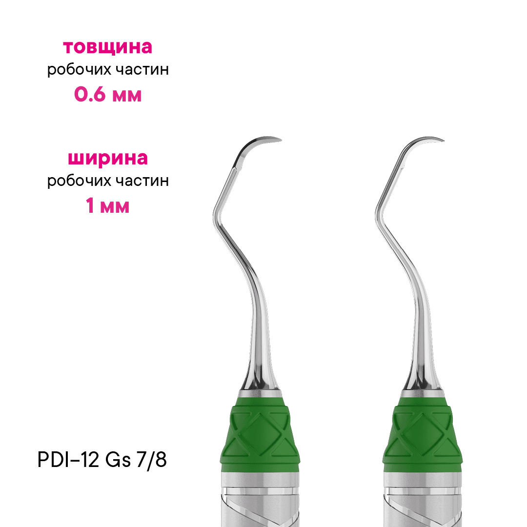 Кюрета Грейсі Standart 7- PDI-12Gs-7/8 — зображення 2