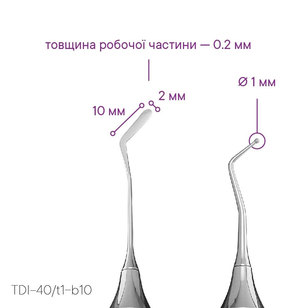 Гладилка-штопфер TDI-40/t1-b10 — зображення 2