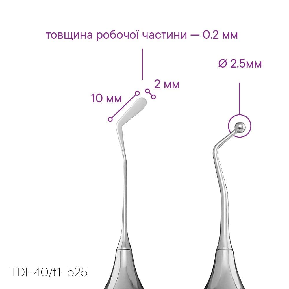 Гладилка-штопфер TDI-40/t1-b25 — зображення 2