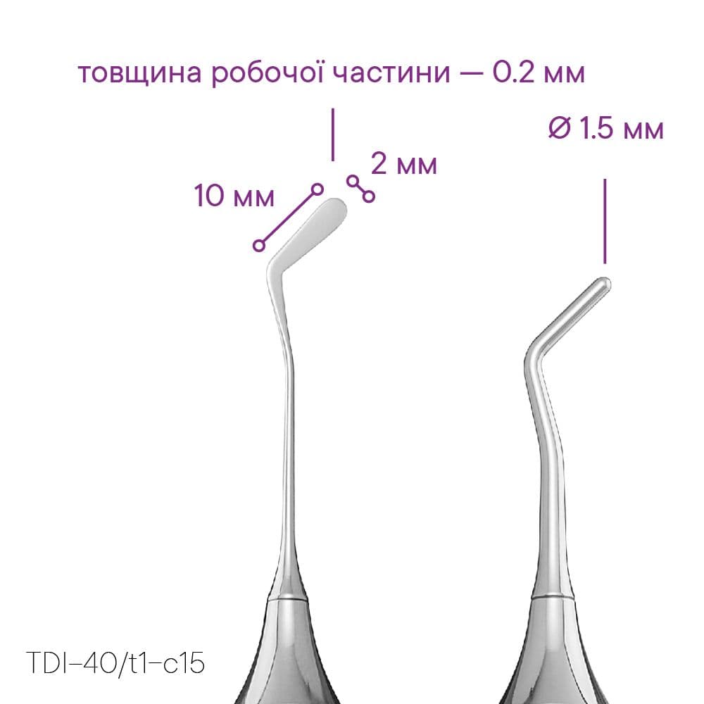 Гладилка-штопфер TDI-40/t1-c15 — зображення 2