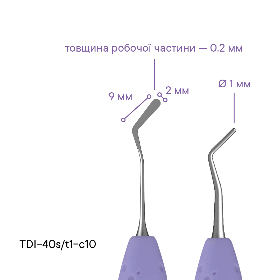 Гладилка-штопфер TDI-40s/t1-c10 — зображення 2