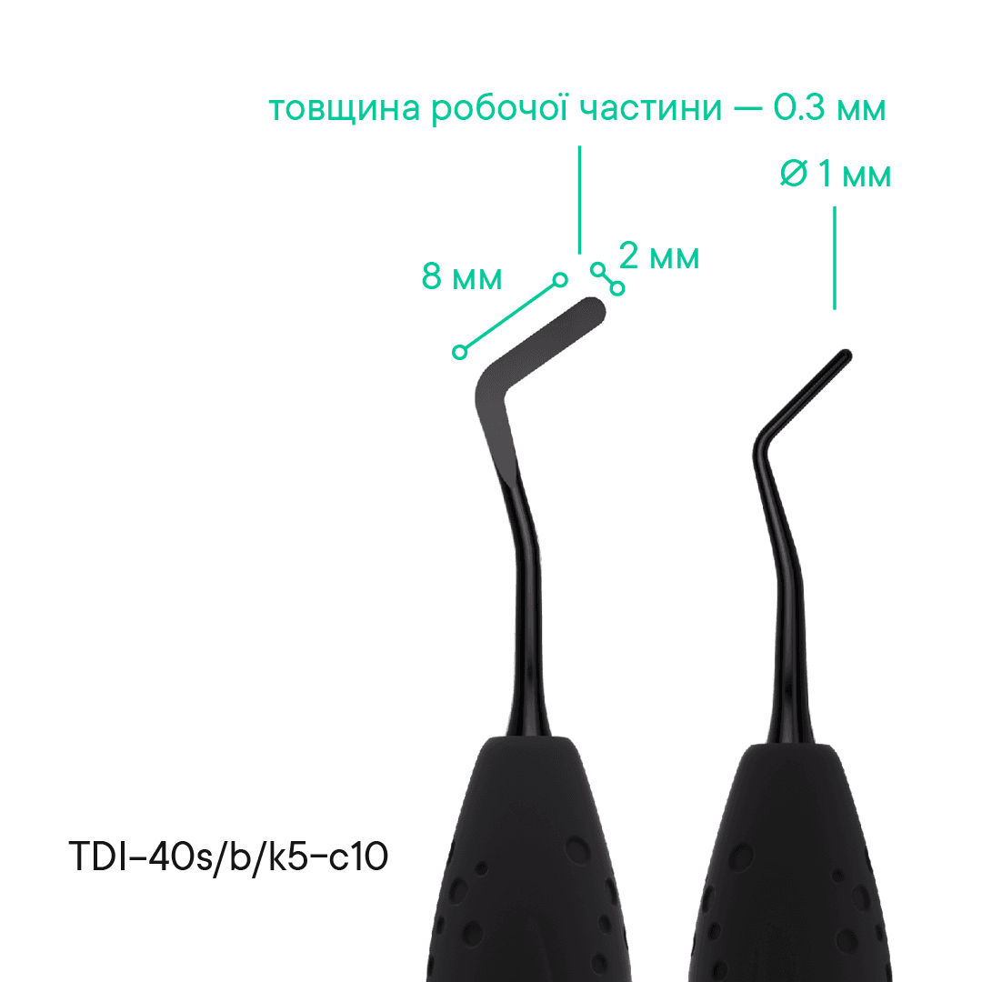Гладилка-штопфер (крапля) TYPE 12
